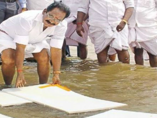 Why I float Thermocol in Vaigai river? Sellur K. Raju explains the reason Why I float Thermocol in Vaigai river? Sellur K. Raju explains the reason