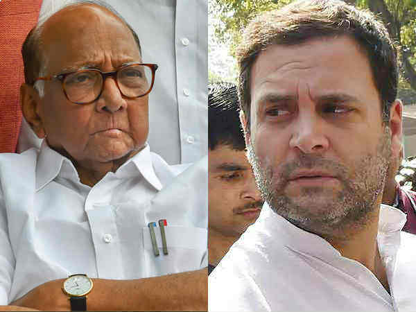 Sharad Pawar not to support RG as PM candidate Sharad Pawar not to support RG as PM candidate