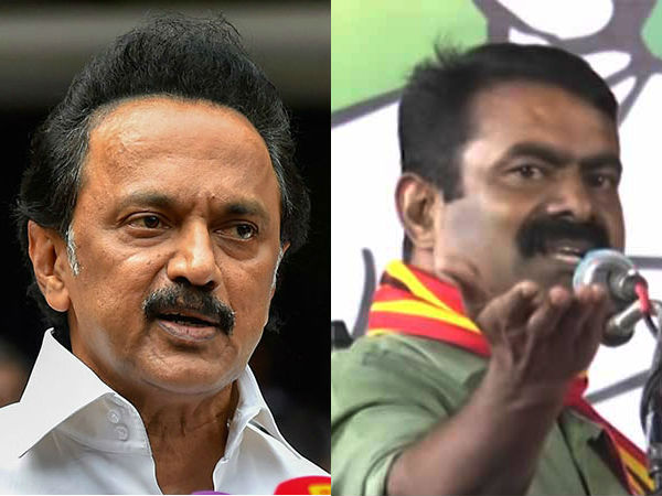 Seeman has criticized MK Stalin and Veeramani Seeman has criticized MK Stalin and Veeramani