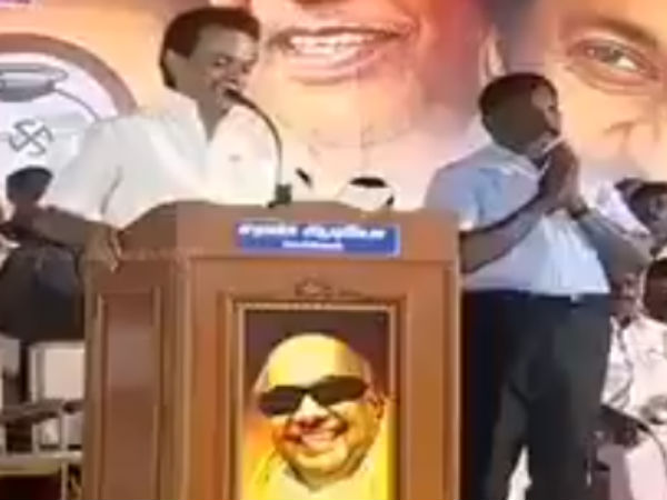 DMK Leader MK Stalin campaigned in Chidambaram DMK Leader MK Stalin campaigned in Chidambaram