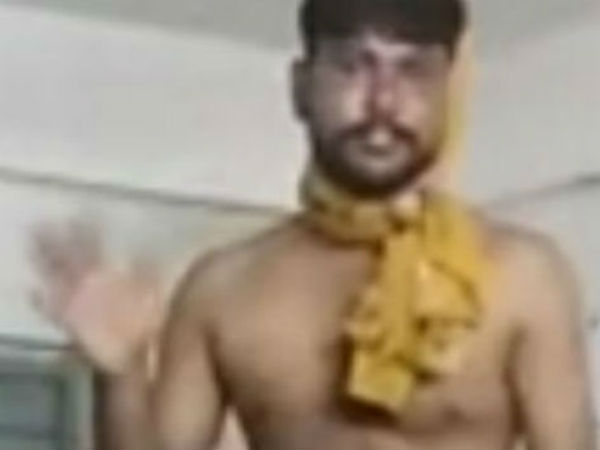 சேலை இறுகியது