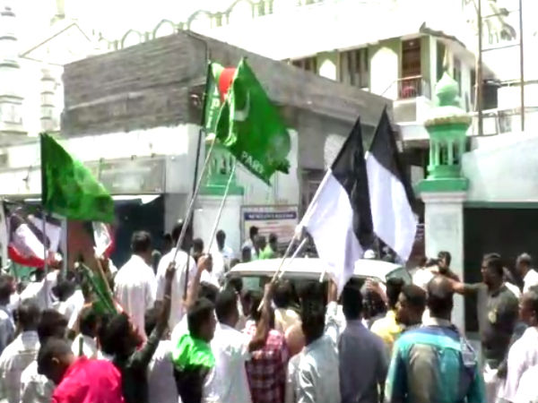 Four Parties Election Campaign in Tiruppur at the same time Four Parties Election Campaign in Tiruppur at the same time