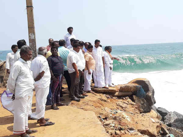 H.VasanthaKumar gave voice for the fishery issue before the election results H.VasanthaKumar gave voice for the fishery issue before the election results