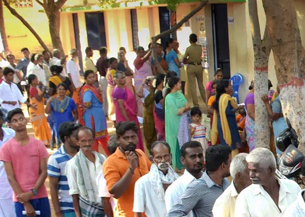 Puducherry registers 81% polling Puducherry registers 81% polling