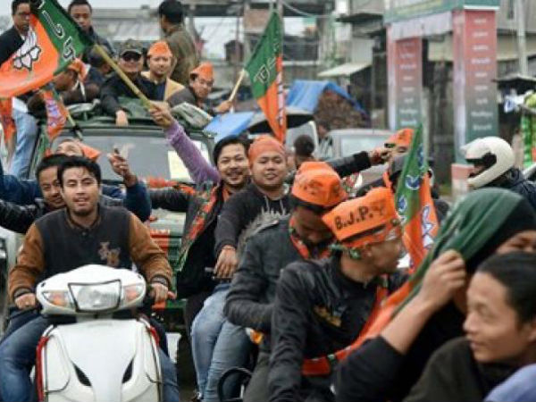 Naga Peoples Front decided to withdraw support to the BJP government Naga Peoples Front decided to withdraw support to the BJP government
