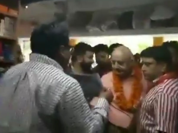 Anupam kher camaigned in Chandigarh for his Wife Kiran Anupam kher camaigned in Chandigarh for his Wife Kiran