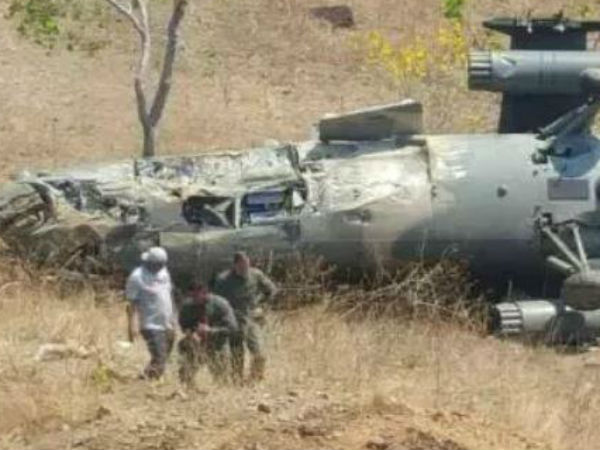 7 Venezuelan military officers killed in a helicopter crash 7 Venezuelan military officers killed in a helicopter crash