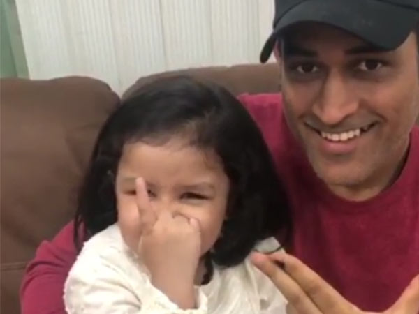 After MS Dhoni Casts His Vote, Heres Daughter Zivas urges indians to vote in lok sabha elections After MS Dhoni Casts His Vote, Heres Daughter Zivas urges indians to vote in lok sabha elections