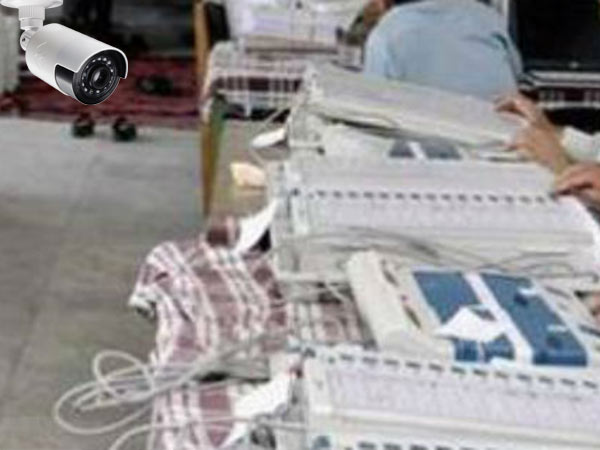 voting machines are supervising by Web cameras voting machines are supervising by Web cameras