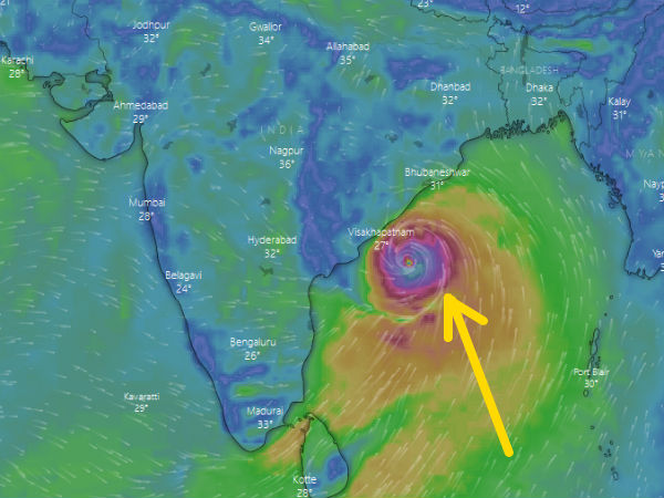 Cyclone Fani crossed the border of Tamil Nadu, tomorrow crossing the border in Orissa Cyclone Fani crossed the border of Tamil Nadu, tomorrow crossing the border in Orissa