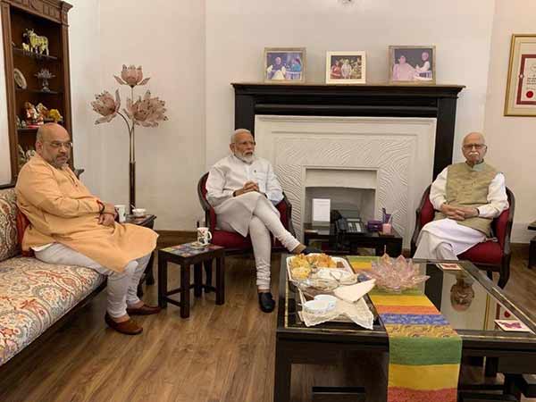 Possible success by senior leaders outstanding works.. Modi comment after got blessing from Advani Possible success by senior leaders outstanding works.. Modi comment after got blessing from Advani