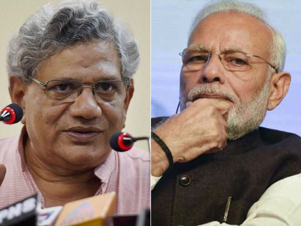 Modi has totally ruined the country.. Failure of everywhere.. Sitaram Yechury attacked Modi has totally ruined the country.. Failure of everywhere.. Sitaram Yechury attacked