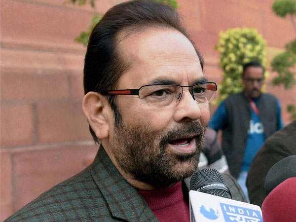 Mukhtar Abbas Naqvi becomes Union Minister In Modi Government Mukhtar Abbas Naqvi becomes Union Minister In Modi Government