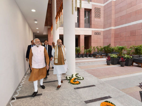 PM Modi to visit Delhi BJP office evening PM Modi to visit Delhi BJP office evening