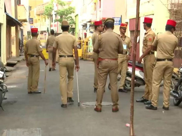 puducherry: repolling going on smoothly puducherry: repolling going on smoothly