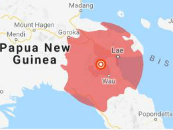 Papua New Guinea hits by 7 Richter earthquake: No Tsunami warning Papua New Guinea hits by 7 Richter earthquake: No Tsunami warning