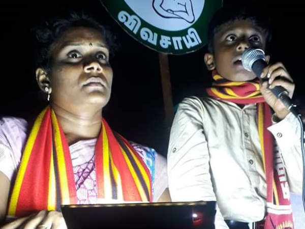 Campaign for Naam Tamilar Party Candidate Revathi in Thiruparankundram Campaign for Naam Tamilar Party Candidate Revathi in Thiruparankundram