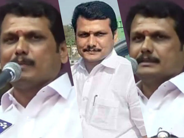 In Aravakurichi Campaign, Senthil Balaji slams AIADMK and BJP In Aravakurichi Campaign, Senthil Balaji slams AIADMK and BJP