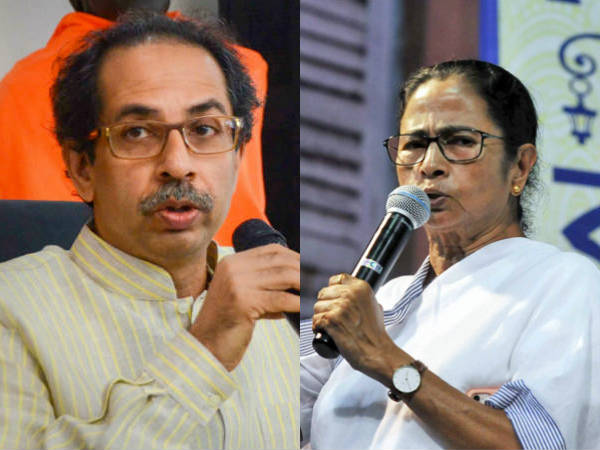 Amit Shah is not God, Mamta is not a saint.. Shiv Sena comment Amit Shah is not God, Mamta is not a saint.. Shiv Sena comment