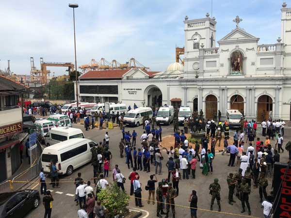 Sri Lankan government has assured foreign involvement in the blast Sri Lankan government has assured foreign involvement in the blast