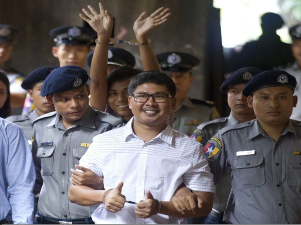 2 Reuters journalists jailed in Myanmar have been released after 500 days 2 Reuters journalists jailed in Myanmar have been released after 500 days