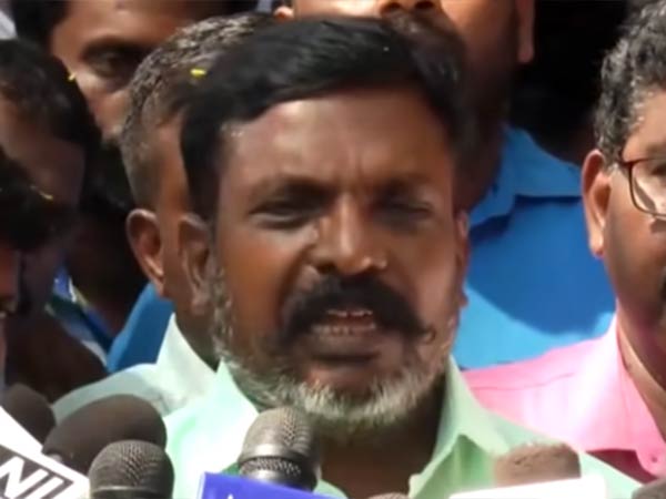 VCK leader Thirumavalavan slams BJP and alliance VCK leader Thirumavalavan slams BJP and alliance
