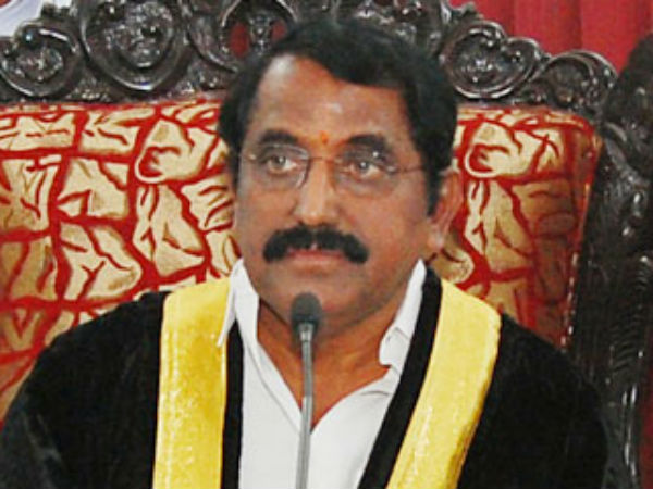 SM Venlusamy upset over Sulur ticket SM Venlusamy upset over Sulur ticket