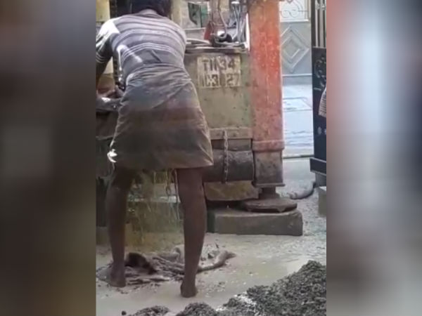 திருடப்படும் தண்ணீர்