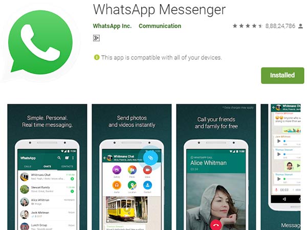 Whats App asks its users to download the updated version Whats App asks its users to download the updated version