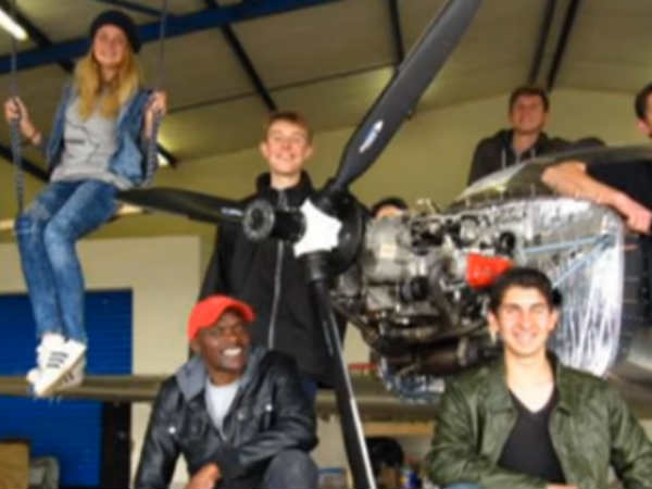 african teens assembled a homemade plane african teens assembled a homemade plane