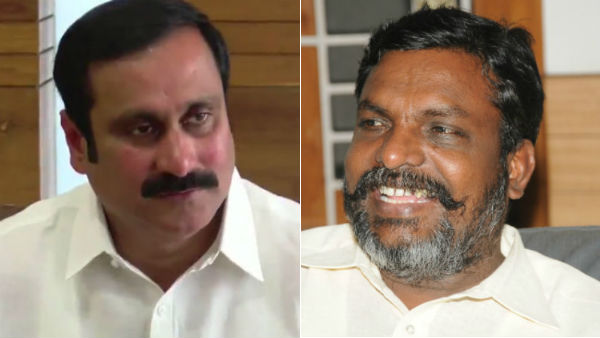 Anbumani Ramadoss slams Thirumavalavan Anbumani Ramadoss slams Thirumavalavan