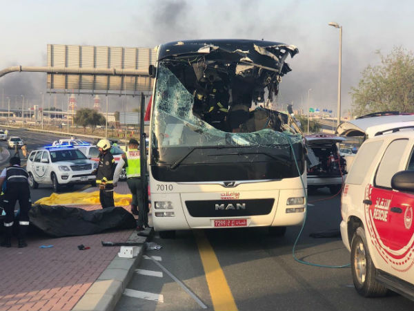 10 Indians have passed away in Dubai bus accident 10 Indians have passed away in Dubai bus accident
