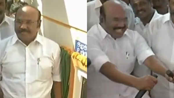 TN Minister Jayakumar opened Physical training Gym in Chennai TN Minister Jayakumar opened Physical training Gym in Chennai