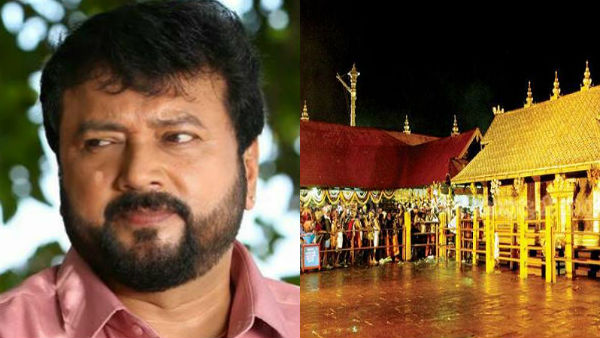 Actor Jayaram sent gold plates to Sabarimala ayyappa Temple in nano technology Actor Jayaram sent gold plates to Sabarimala ayyappa Temple in nano technology