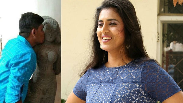 Actress Kasthuri condemns youth for his behaviour in Tanjore Temple Actress Kasthuri condemns youth for his behaviour in Tanjore Temple