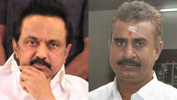 Case against MK Stalin, Minister SP Velumani Withdrawn Case Case against MK Stalin, Minister SP Velumani Withdrawn Case