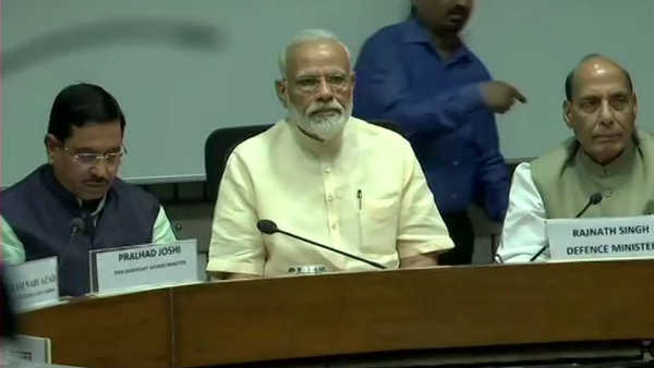 Delhi: All party meeting underway at Parliament, ahead of the first Parliament session of 17th Lok Sabha tomorrow. Delhi: All party meeting underway at Parliament, ahead of the first Parliament session of 17th Lok Sabha tomorrow.