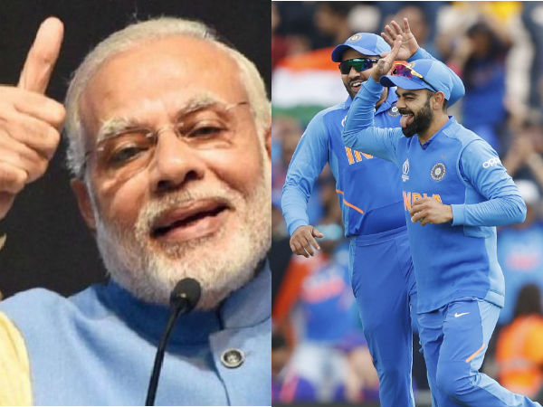 PM Narendra Modi greets Team India ahead of the world cup PM Narendra Modi greets Team India ahead of the world cup