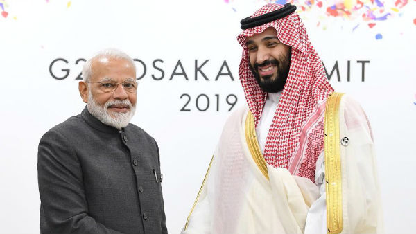 PM Modi holds bilateral meeting with Saudi Crown Prince PM Modi holds bilateral meeting with Saudi Crown Prince
