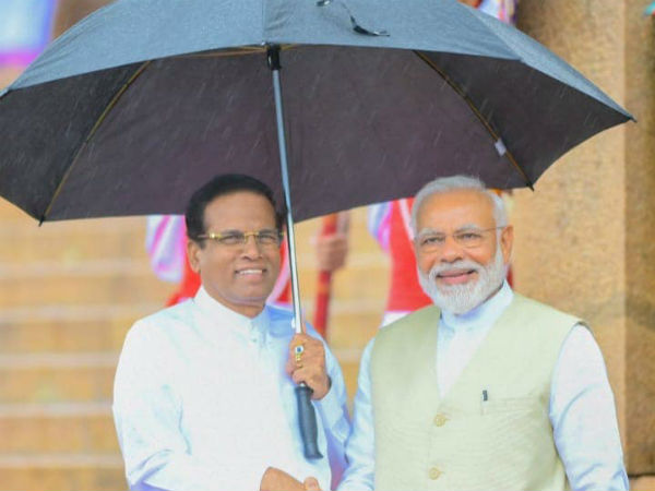 Modi meets Maithripala Sirisena Modi meets Maithripala Sirisena