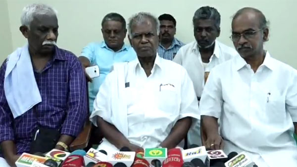 Responsible to save the regime Not on people Nallakannu complaint on TN government Responsible to save the regime Not on people Nallakannu complaint on TN government