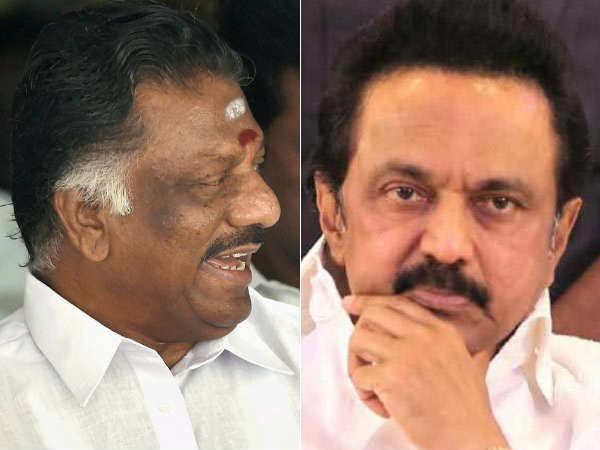 OPS attacks MK Stalin OPS attacks MK Stalin
