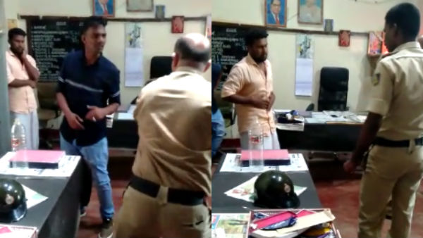 Eve teasers thrash cops in Bengaluru Eve teasers thrash cops in Bengaluru