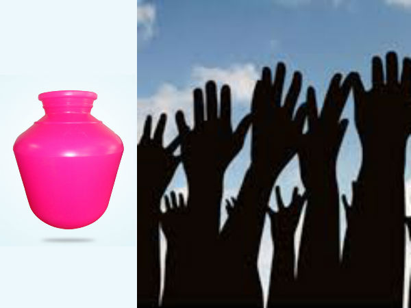 People protest provide Proper Drinking water near Kumbakonam People protest provide Proper Drinking water near Kumbakonam