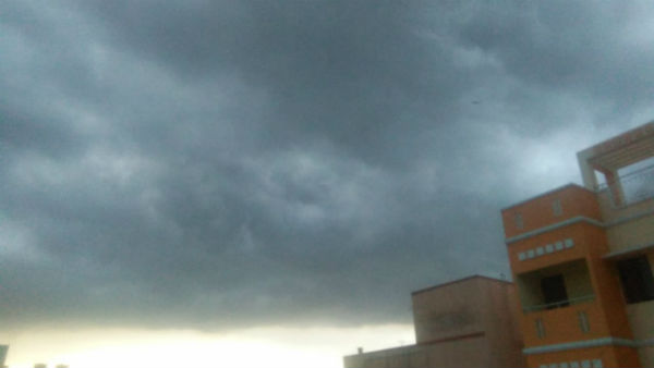 Mild rainfall in Chennai and surrounding areas. Due to the enveloping clouds Mild rainfall in Chennai and surrounding areas. Due to the enveloping clouds