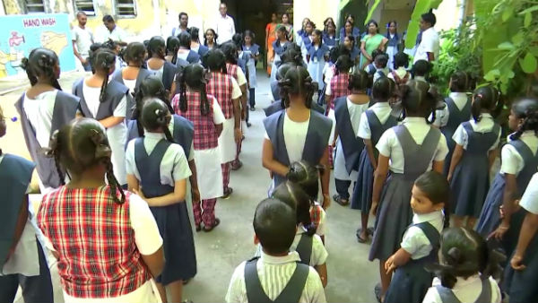 Schools reopened in puducherry Schools reopened in puducherry
