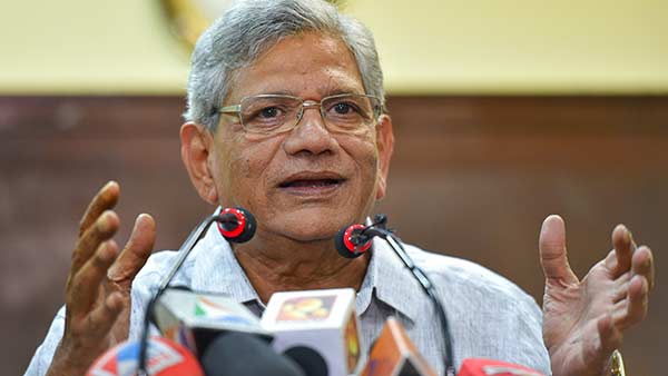 Media only Made Modi as a huge leader: yechury Media only Made Modi as a huge leader: yechury