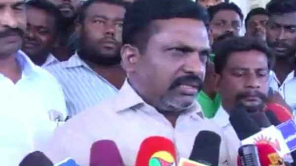 Thirumavalavan opposes One Nation One poll Thirumavalavan opposes One Nation One poll