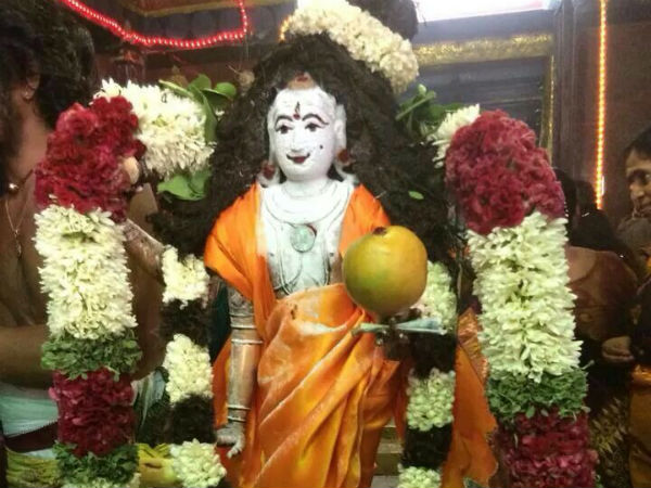 Karaikkal Mangani festival: Devotees prayer put mangoes lord siva Karaikkal Mangani festival: Devotees prayer put mangoes lord siva