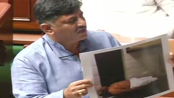 Congress MLA Shrimant Patil kidnaped by BJP: DK Shivakumar Congress MLA Shrimant Patil kidnaped by BJP: DK Shivakumar